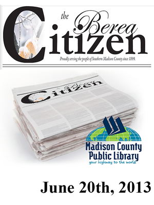 cover image of The Berea Citizen 2013 06/20